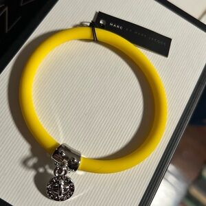 MARC by MARC JACOBS Yellow Elastic Charm Bracelet